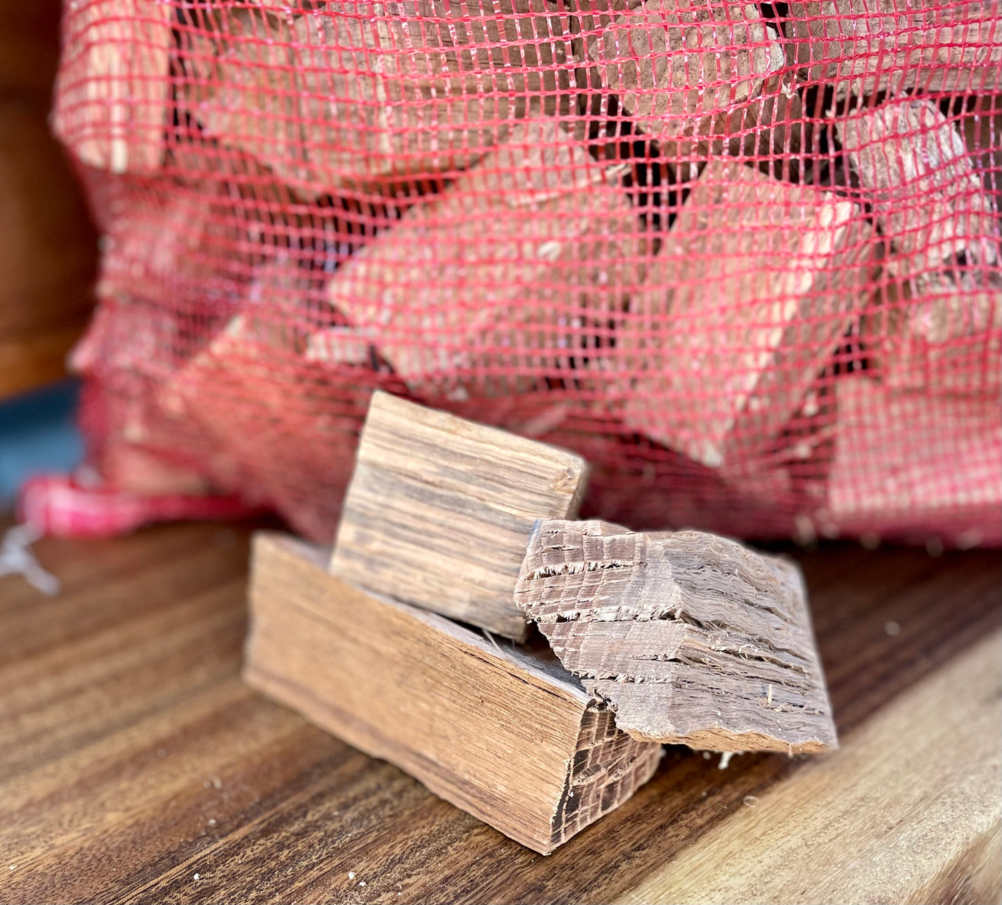 Air Dried Oak Chunk Bags
