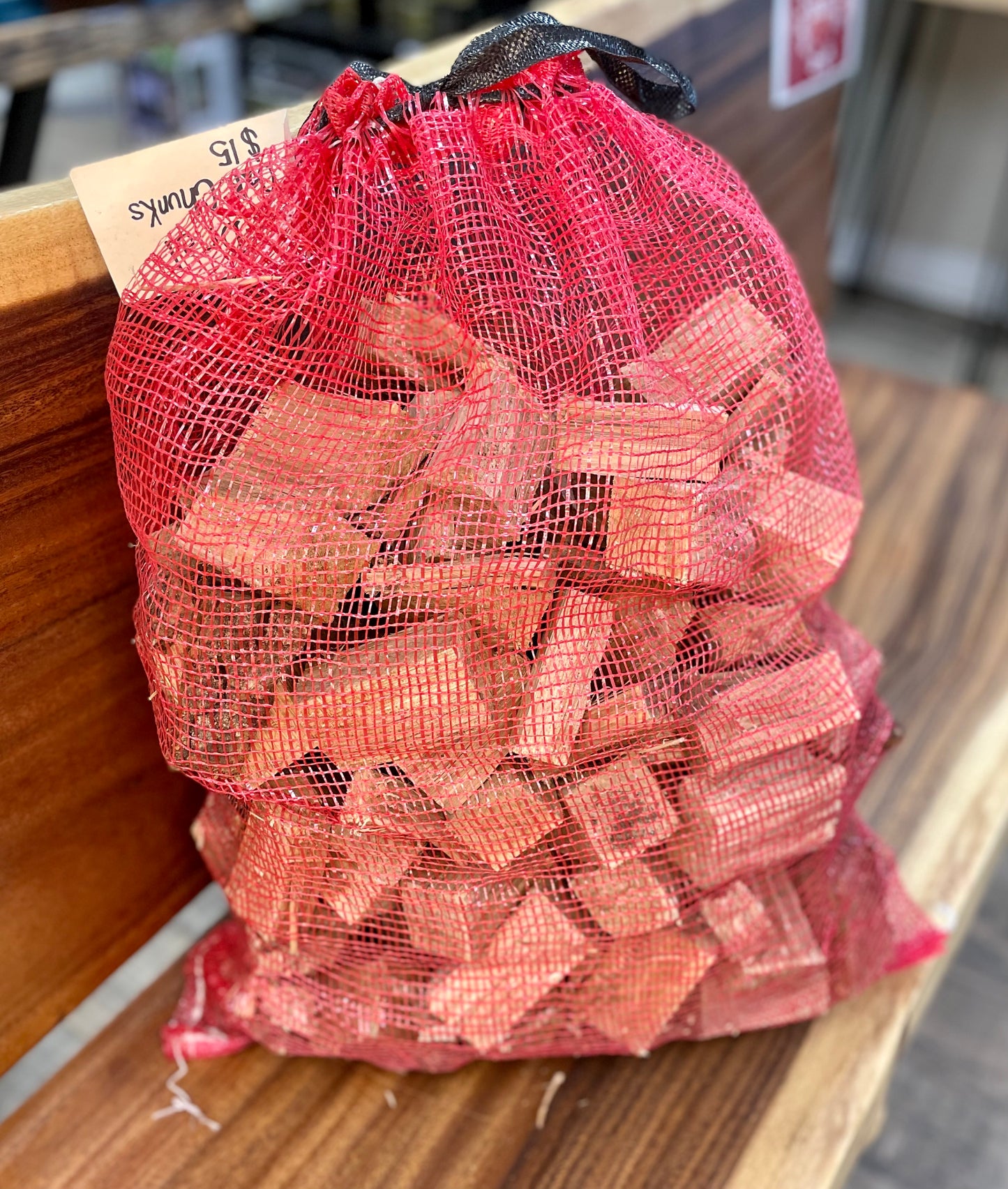 Air Dried Oak Chunk Bags