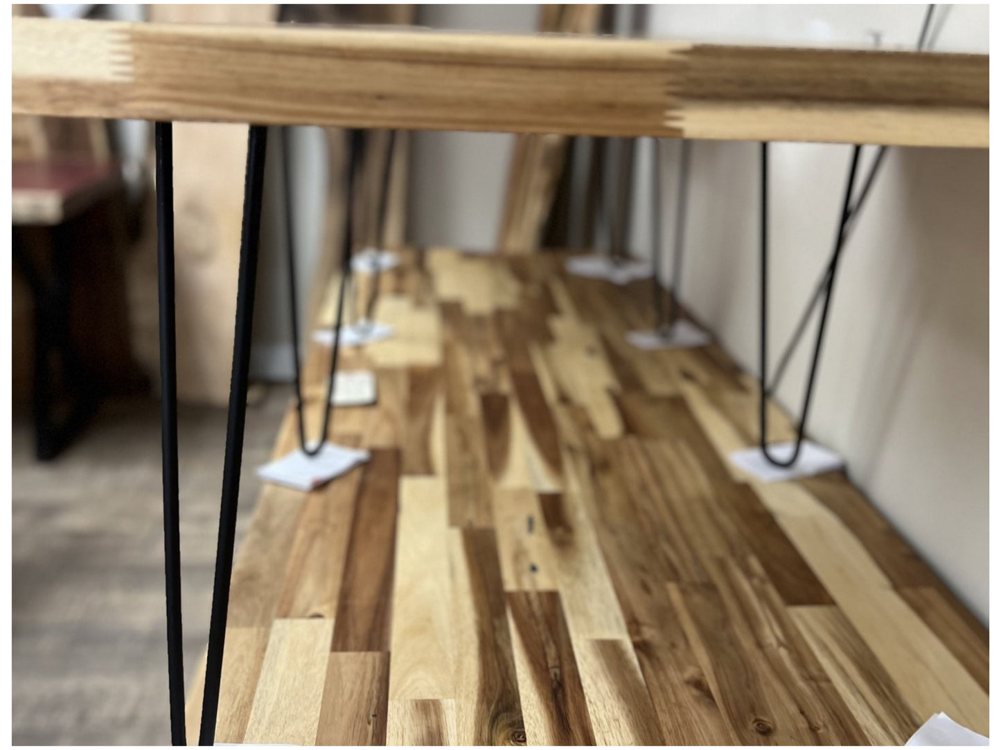 Arcada Butcher Block Table Set