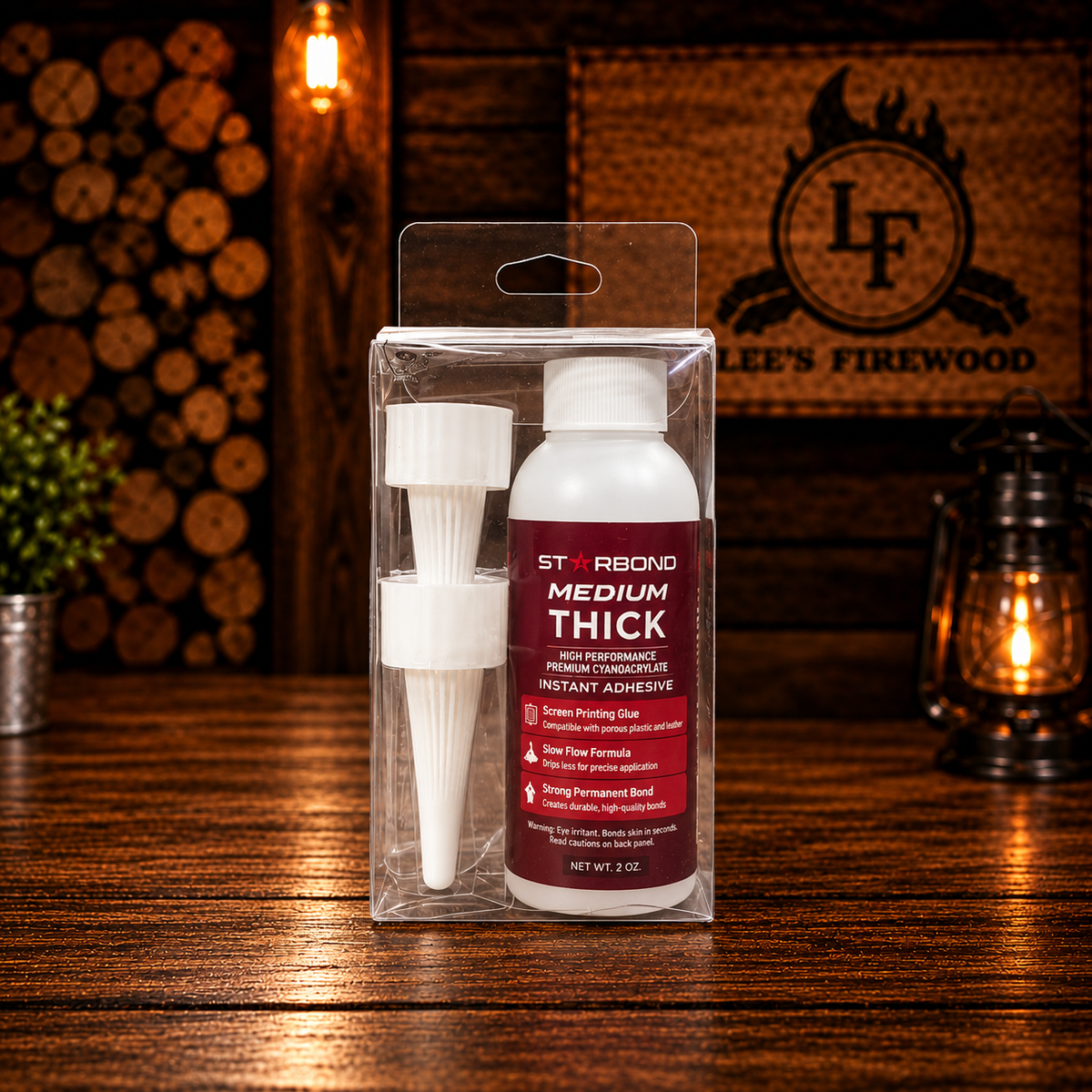 Starbond Medium-Thick Cyanoacrylate (CA) - Super Glue 2 oz.