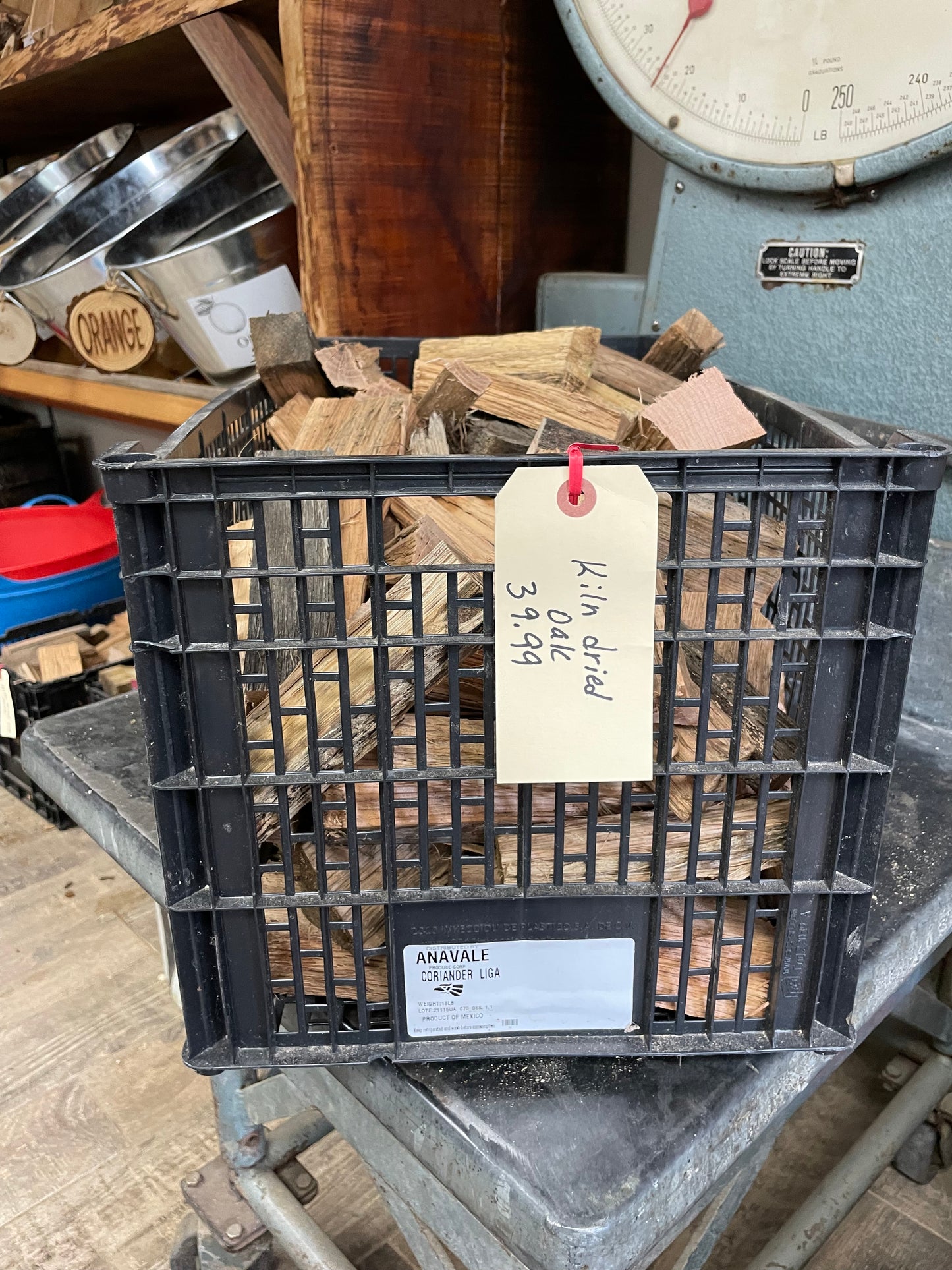 Kiln Dried Oak- Binned