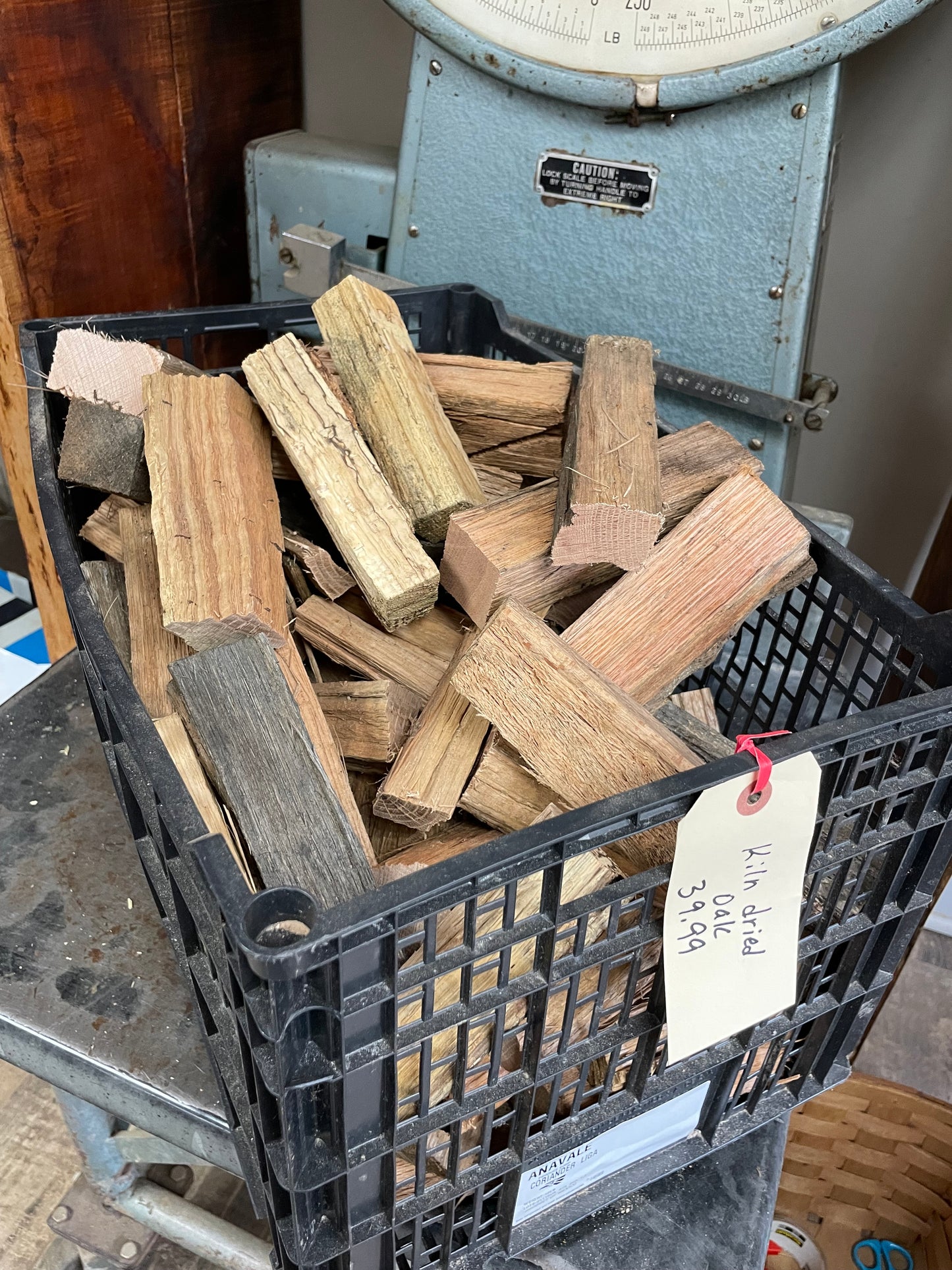 Kiln Dried Oak- Binned