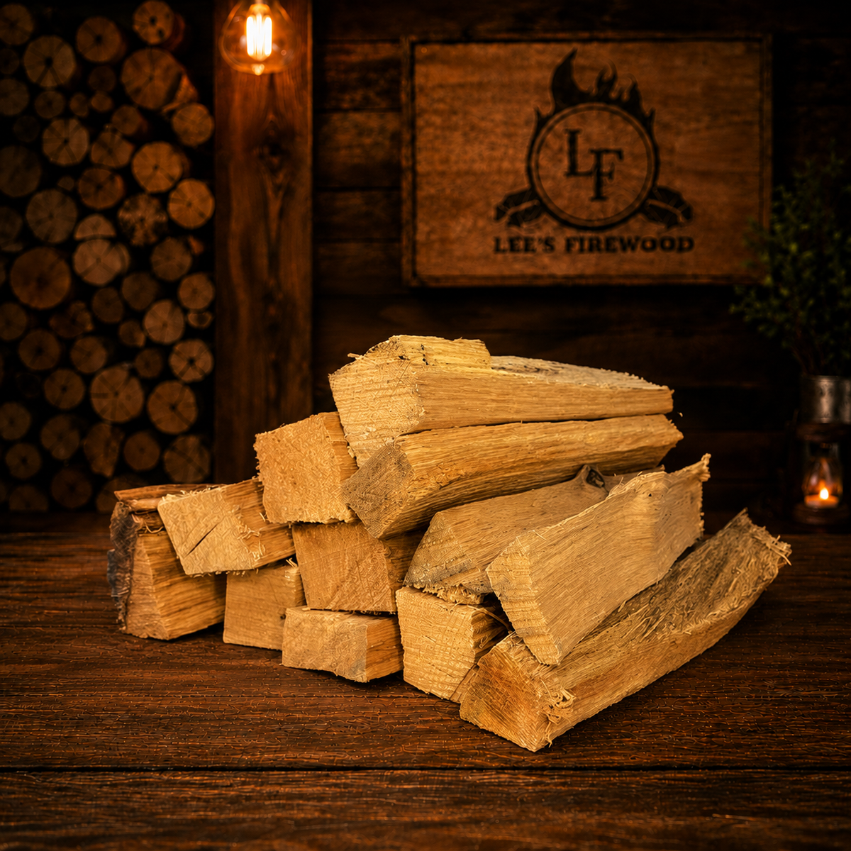 Kiln Dried Oak Cooking Wood Mini Splits (Pizza Oven Wood)