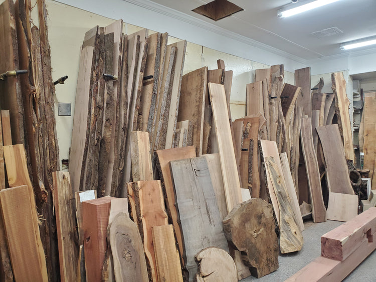 Wood Heaven Live Edge Slabs