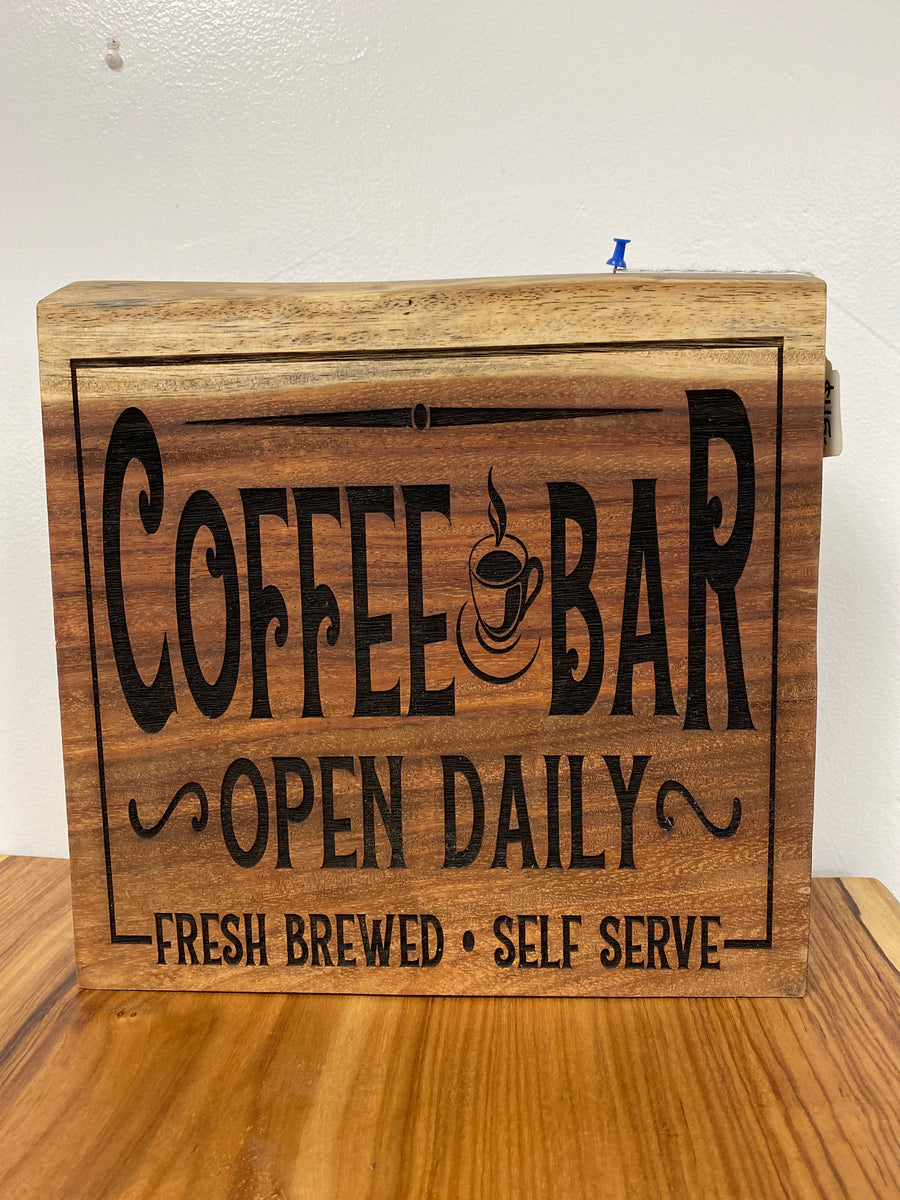 Coffee Bar Sign