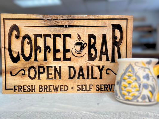Coffee Bar Sign