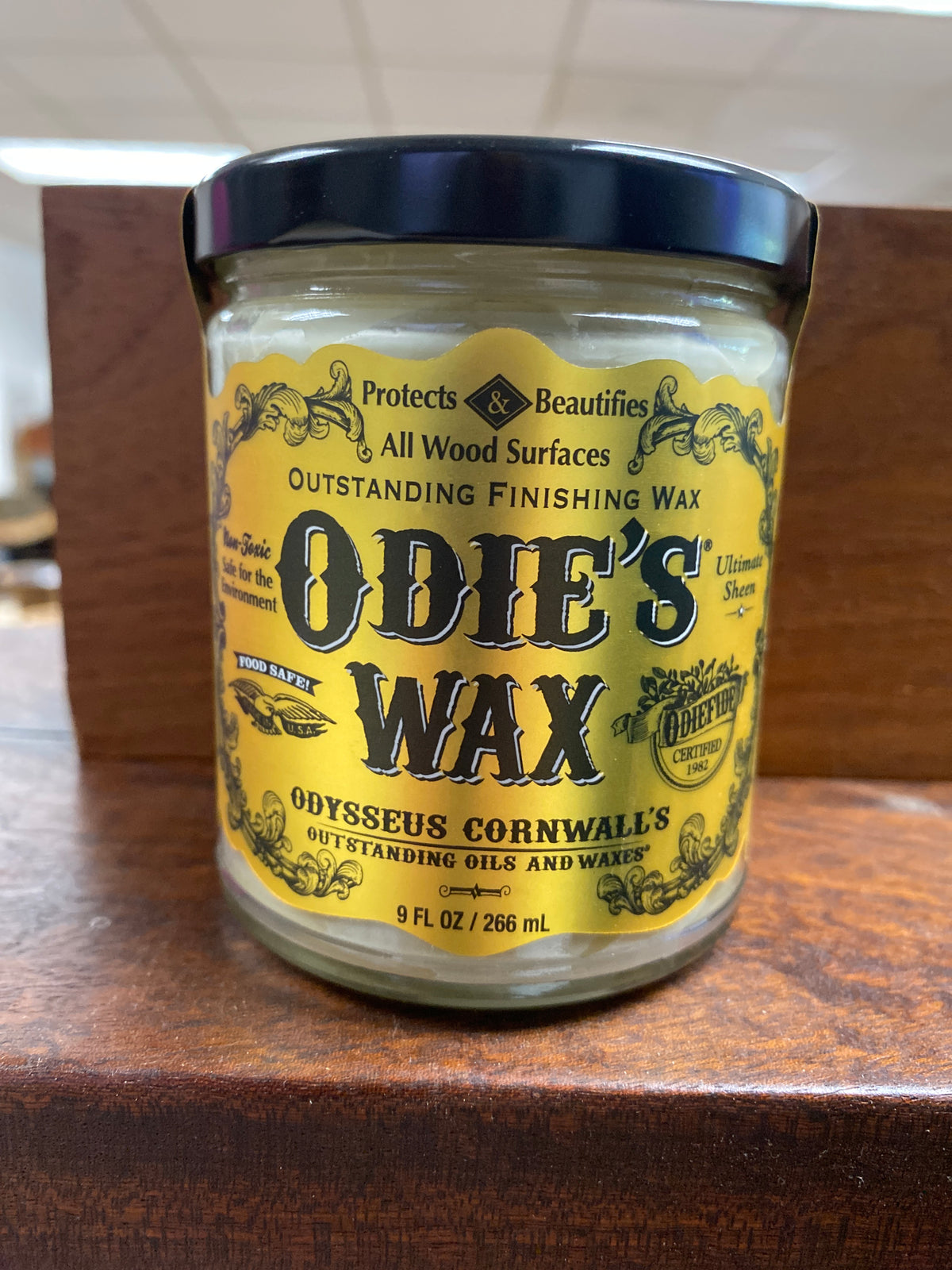Odie's Finishing Wax for All Wood Surfaces