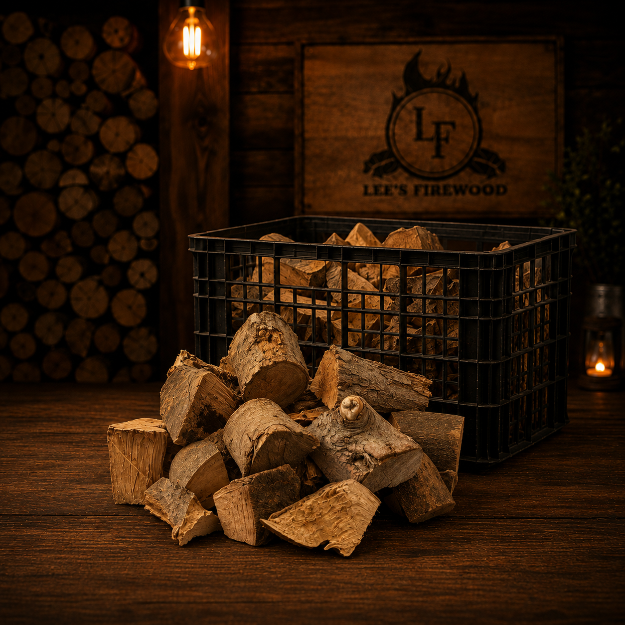 Binned Firewood