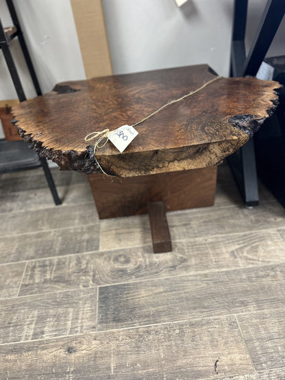 SALE! Claira Walnut End Table- 1,500 OFF!