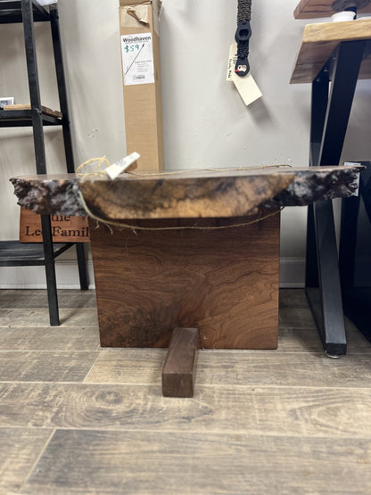 SALE! Claira Walnut End Table- 1,500 OFF!