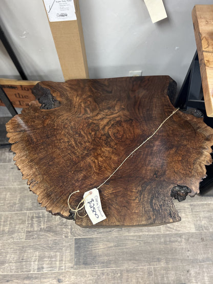 SALE! Claira Walnut End Table- 1,500 OFF!