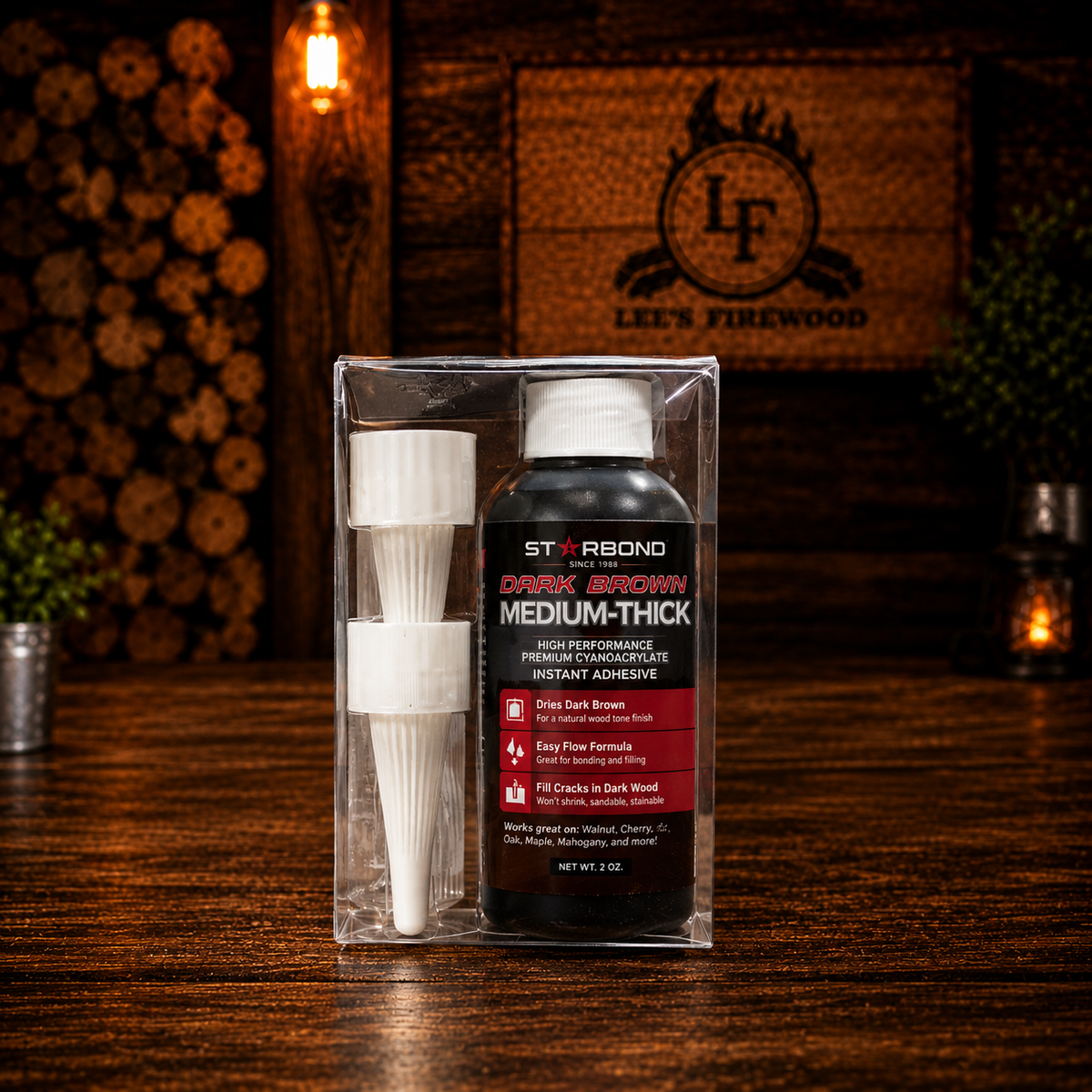 Starbond Medium-Thick Cyanoacrylate (CA) - Super Glue 2 oz.