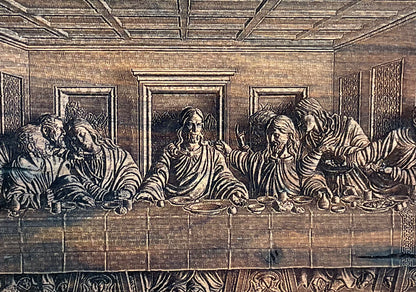 Last Supper Wall Hanging- Wood Art