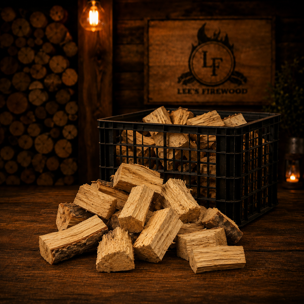 Binned Firewood