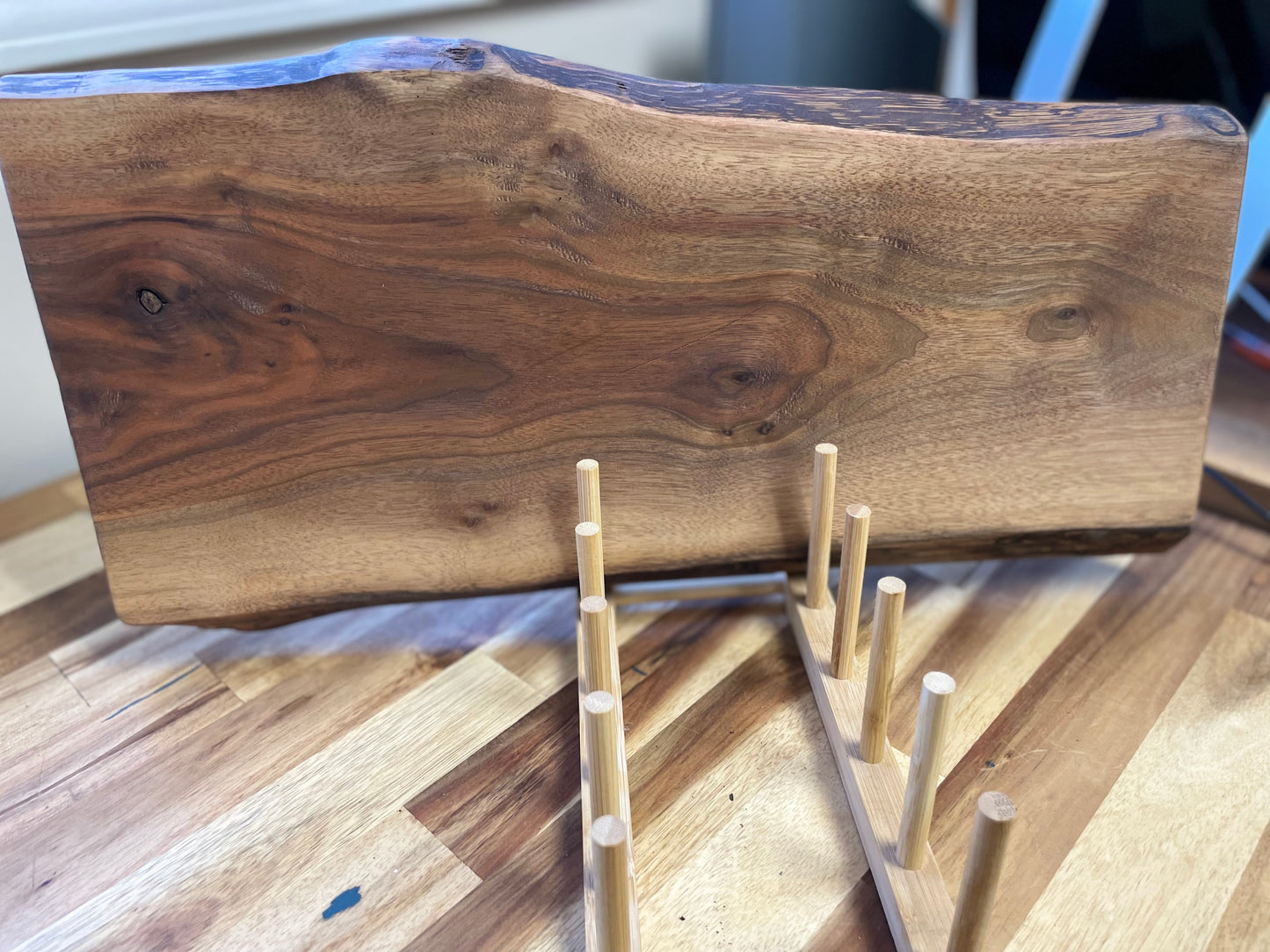 Black Walnut Live Edge Cutting Board