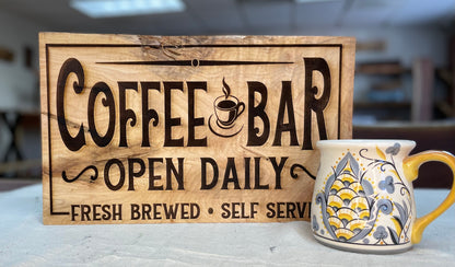 Coffee Bar Sign