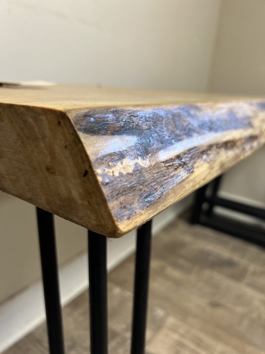 Maple Console Table