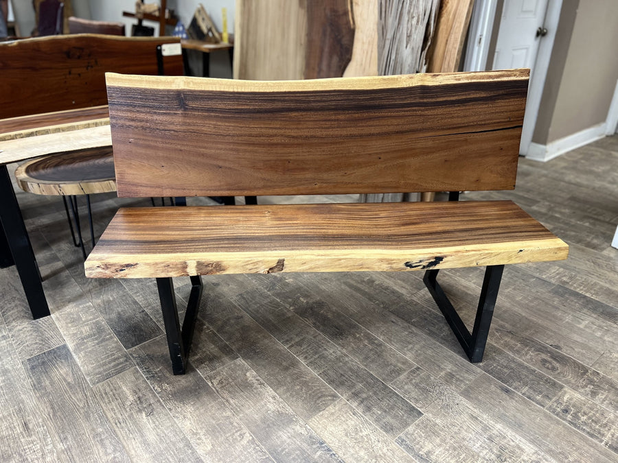 Sale- $274 Off! Monkey Pod Bench