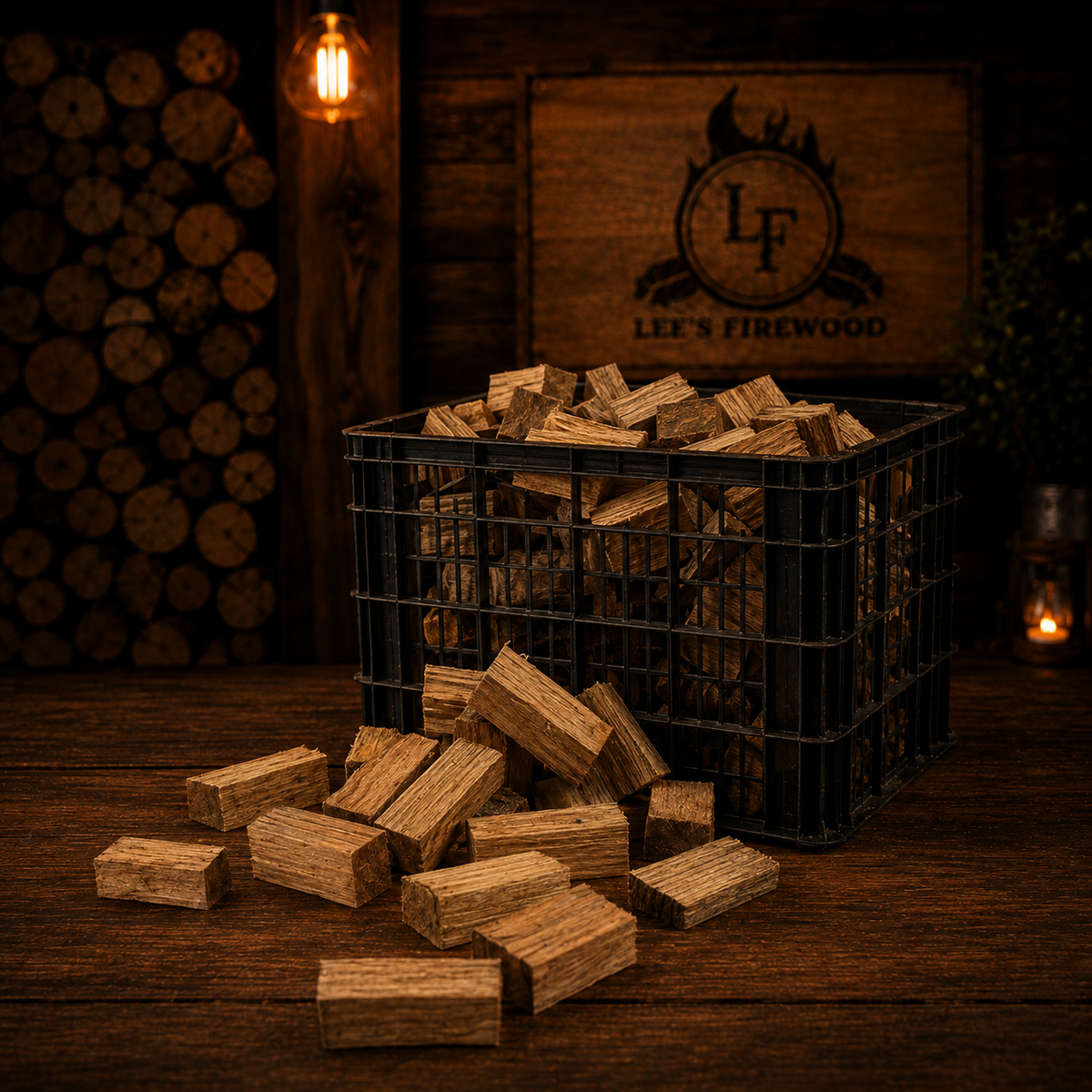 Binned Firewood