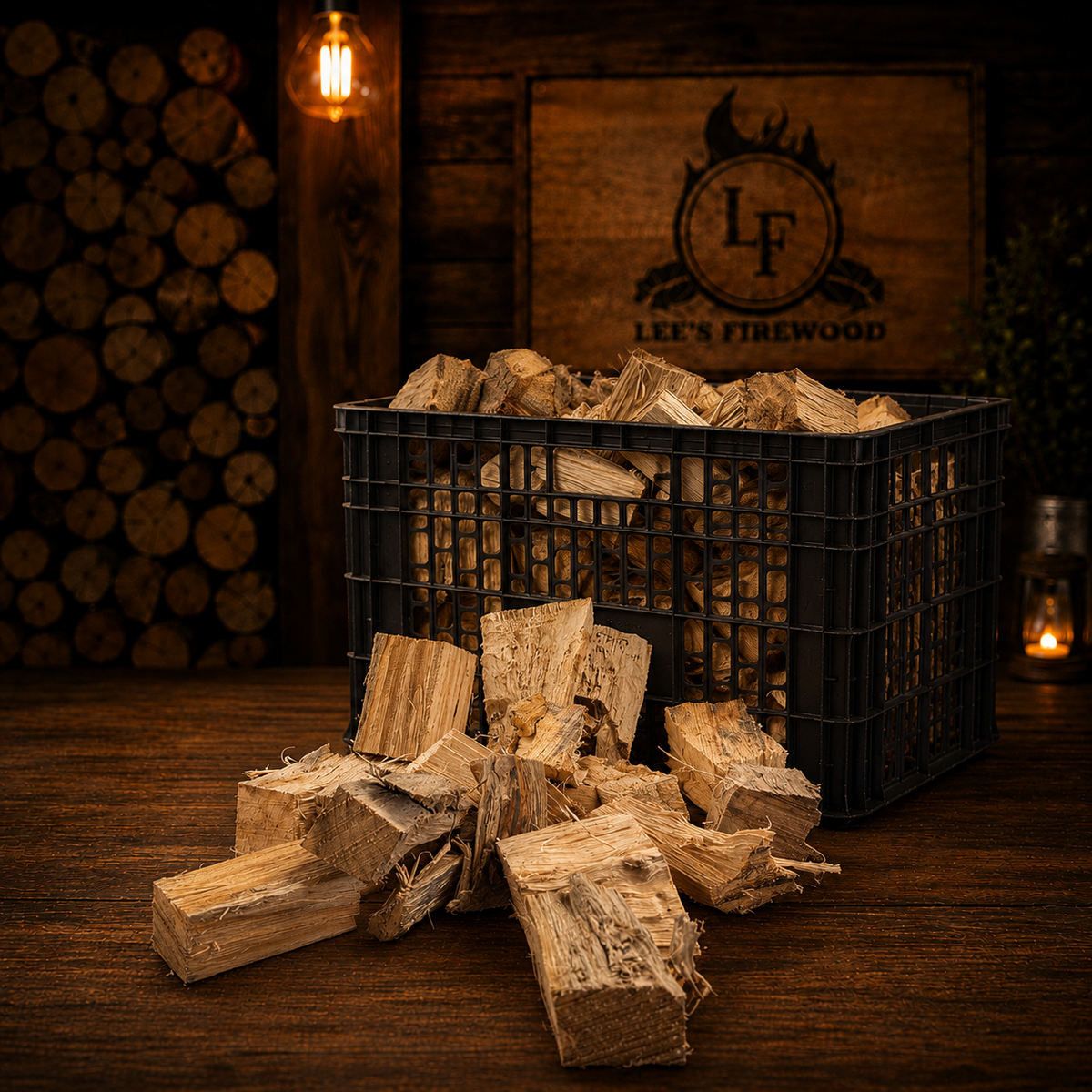 Binned Firewood