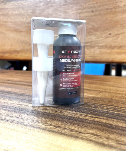 Starbond Medium-Thick Cyanoacrylate (CA) - Super Glue 2 oz.