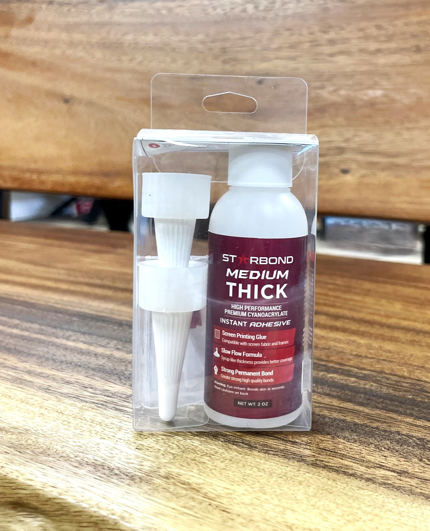 Starbond Medium-Thick Cyanoacrylate (CA) - Super Glue 2 oz.