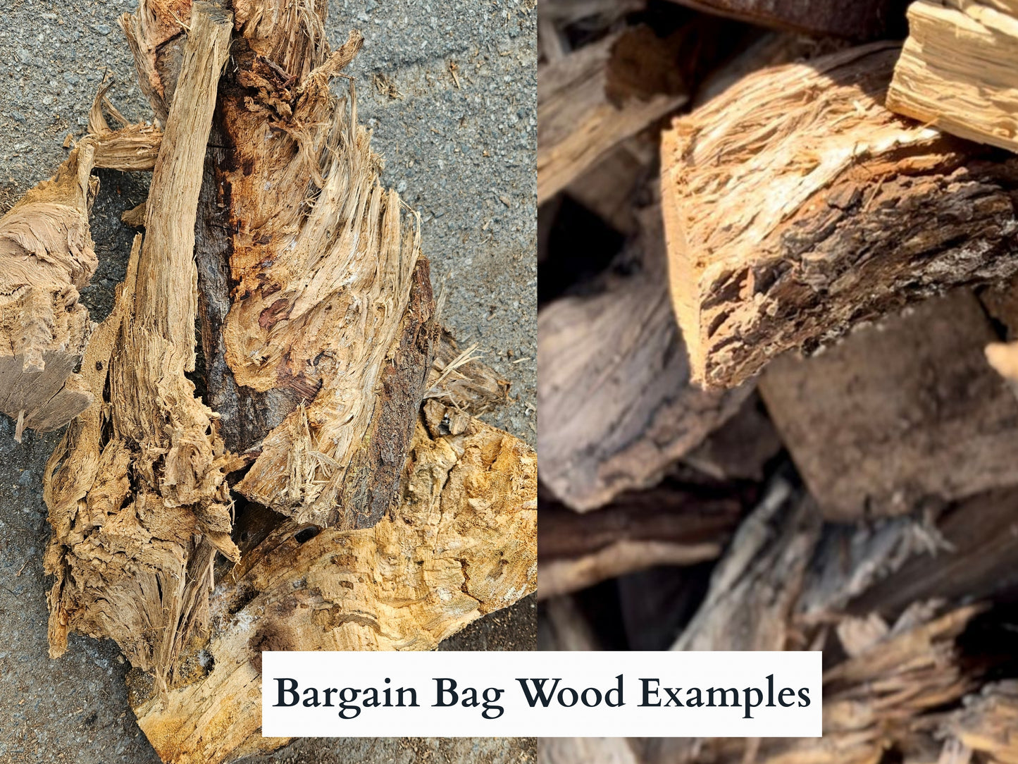 Bargain Bags (1/3 Cord) PLEASE READ