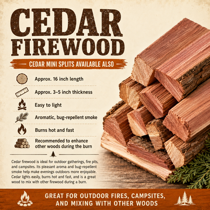 Cedar Firewood