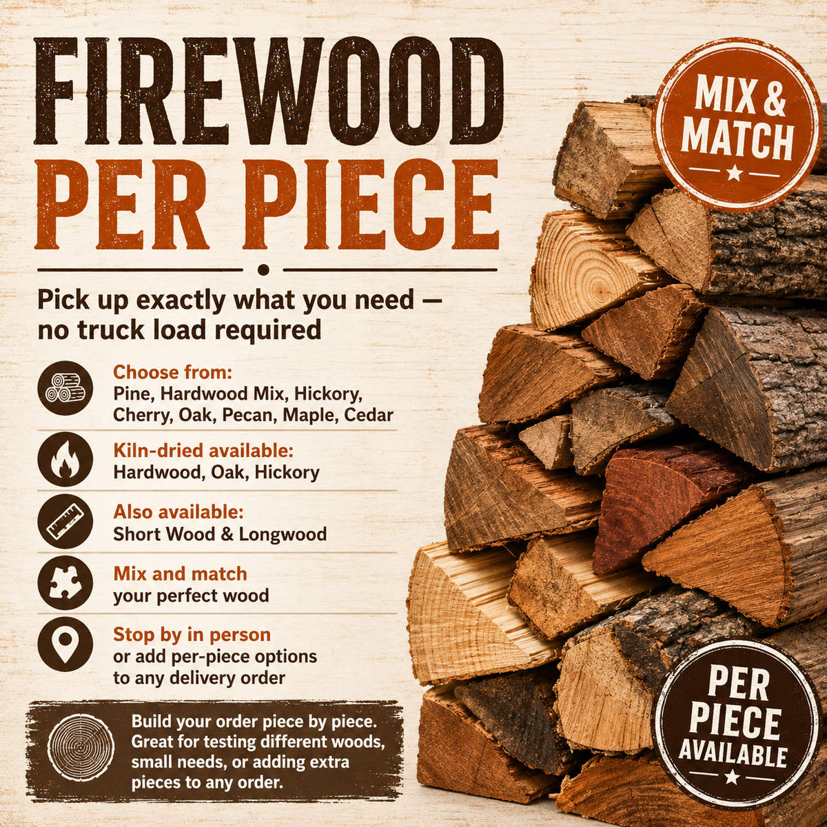 Firewood Per Piece